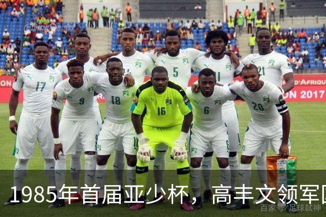 1985年首届亚少杯，高丰文领军国少队，小组赛2平1负垫底出局